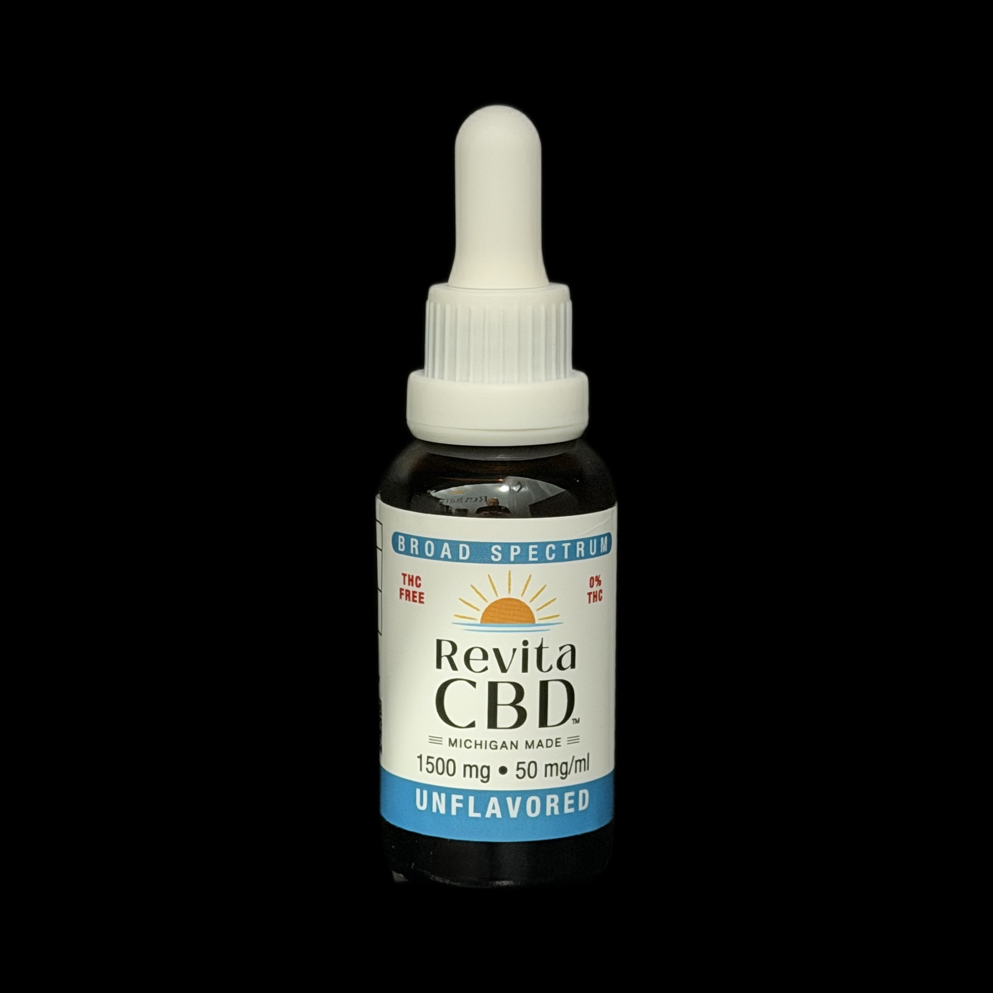 Broad Spectrum CBD Oil 1500mg 1oz.